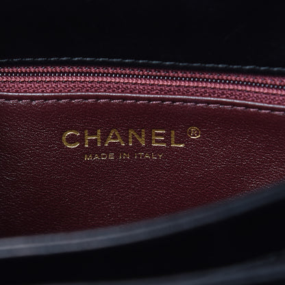 Chanel Lambskin Quilted Small Trendy CC Dual Handle Flap Bag Black 6 of 14