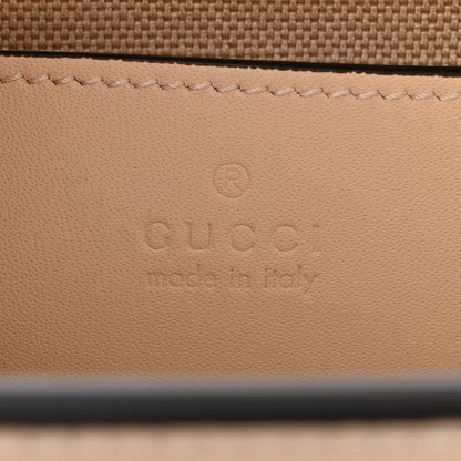 Gucci Denim Calfskin GG Monogram Small Ophidia Chain Shoulder Bag Light Beige 6 of 11