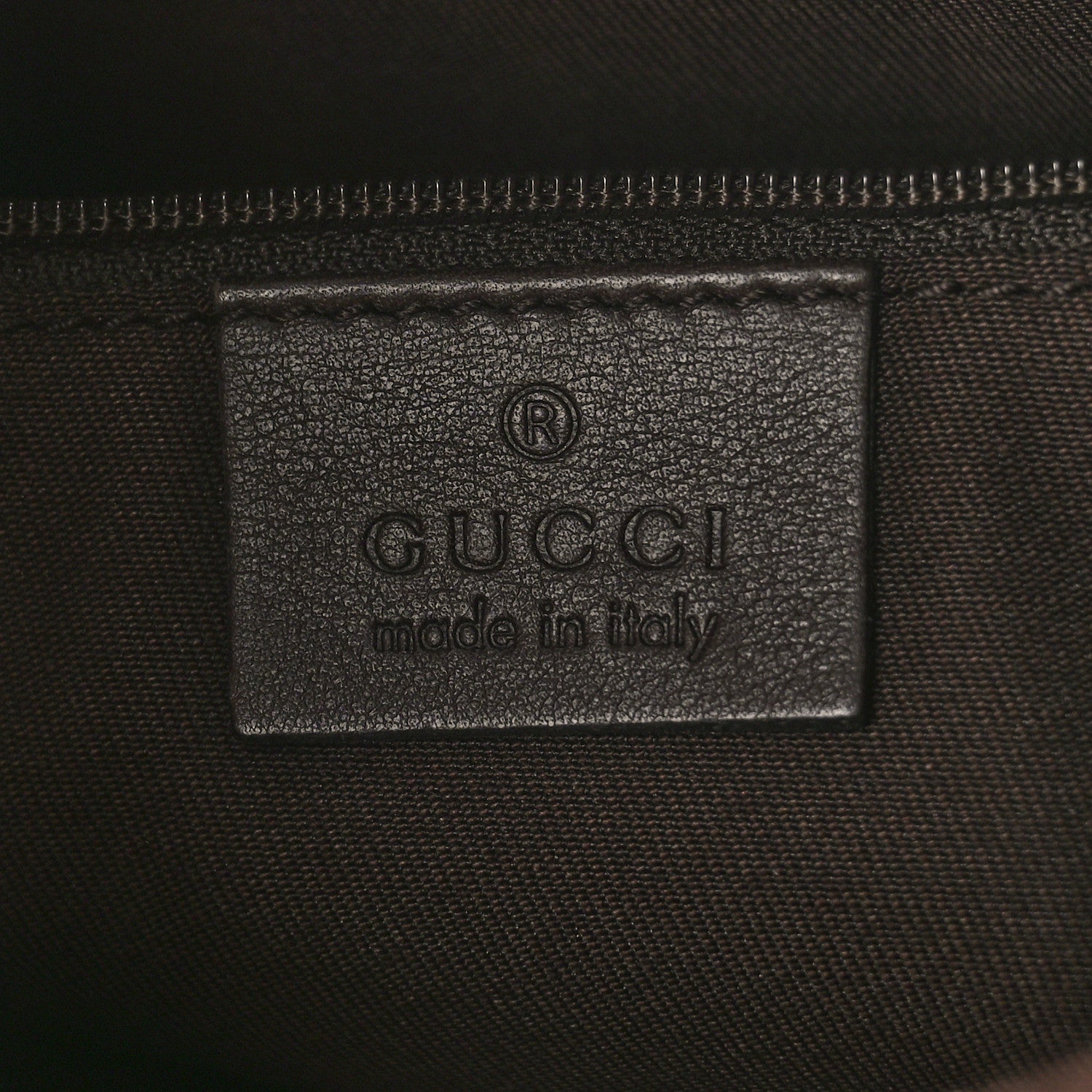 Gucci Guccissima Small D Gold Ring Shoulder Bag Chocolate Brown 6 of 9
