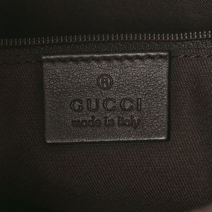 Gucci Guccissima Small D Gold Ring Shoulder Bag Chocolate Brown 6 of 9