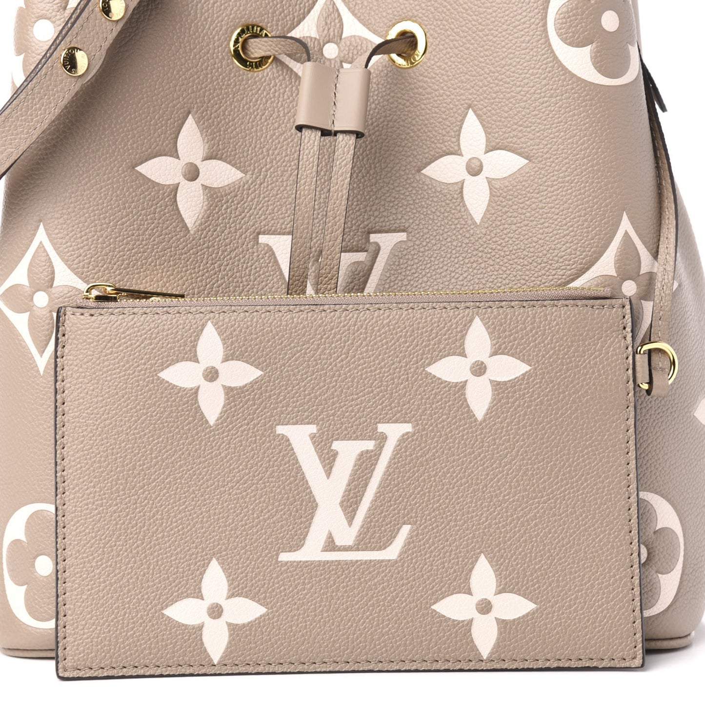 Empreinte Monogram Giant Neonoe MM Tourterelle Creme