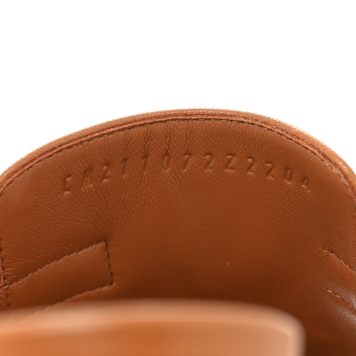 Goatskin Candy Sandals 38 Naturel