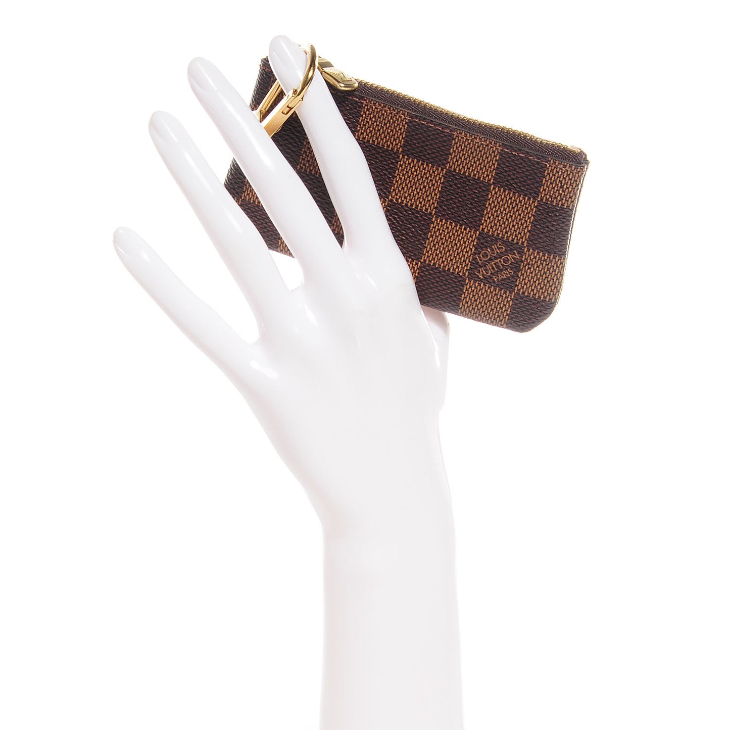 Damier Ebene Key Pouch
