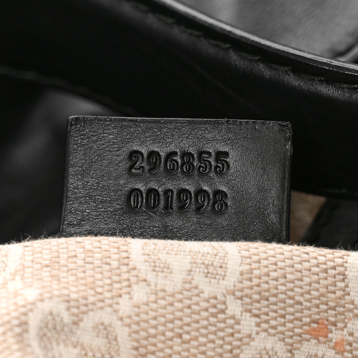 Gucci Calfskin Large Soft Stirrup Shoulder Bag Black 7 of 10
