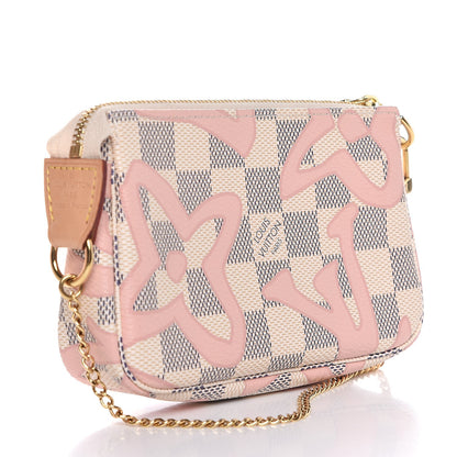 Louis Vuitton Damier Azur Tahitienne Mini Pochette Accessories 3 of 8