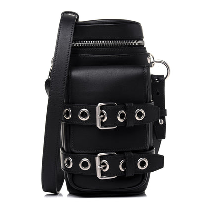 Versace Calfskin Bottle Crossbody Black 1 of 18