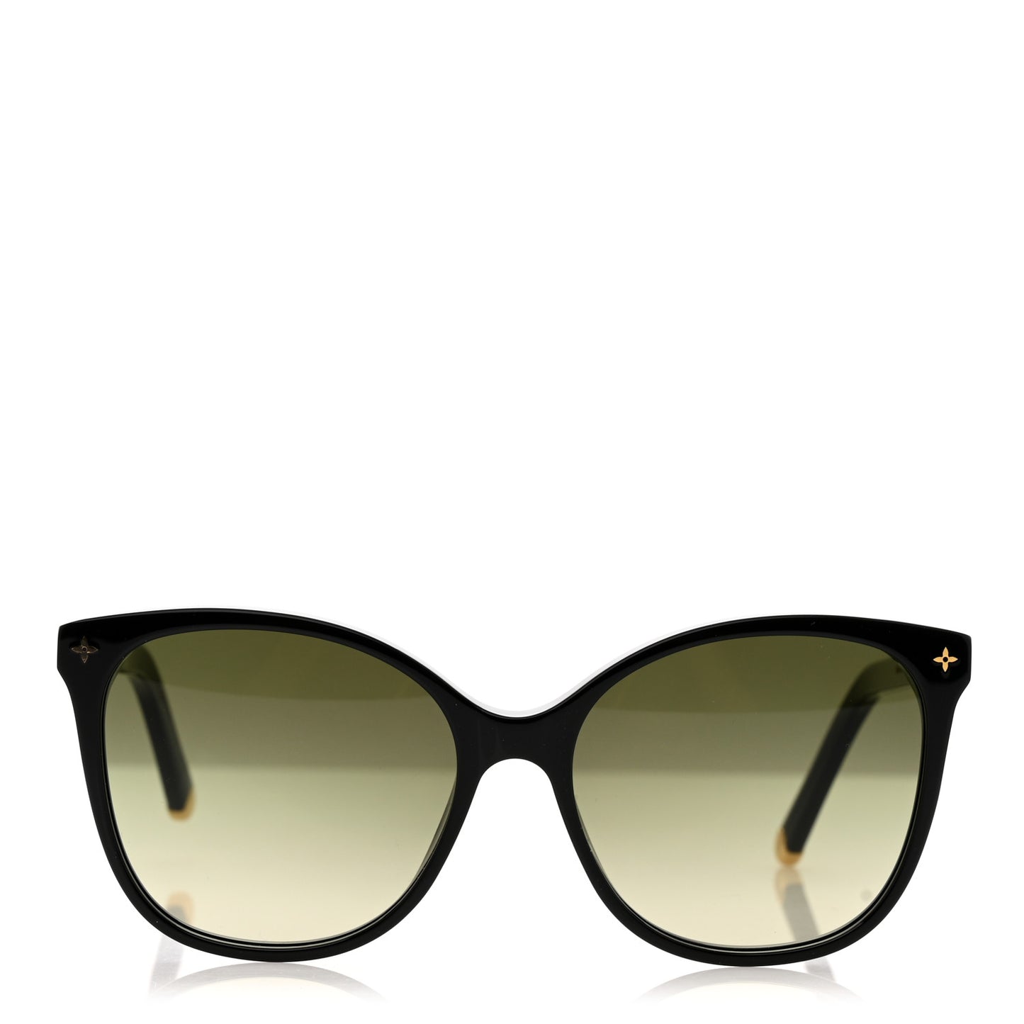 Acetate My Monogram Light Cat Eye Sunglasses Z1657W Black