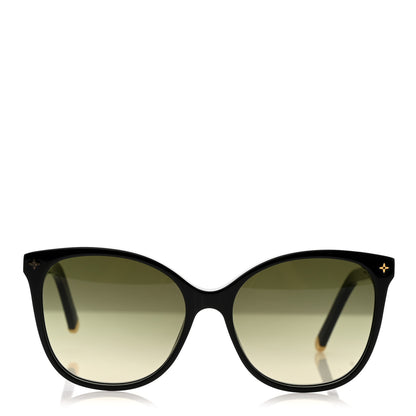 Louis Vuitton Acetate My Monogram Light Cat Eye Sunglasses Z1657W Black 2 of 8