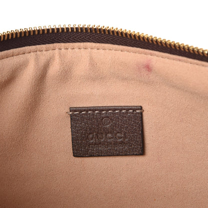 Gucci GG Supreme Monogram Large Ophidia Pouch Clutch Brown 6 of 10