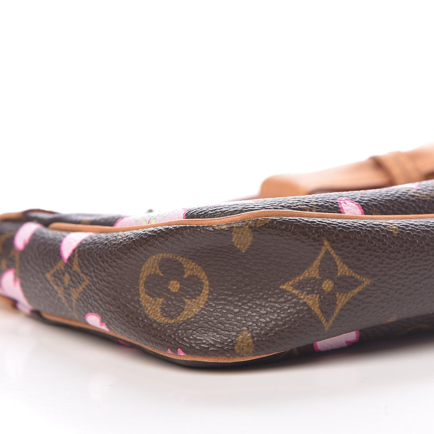 Monogram Cherry Blossom Pochette Accessories Brown