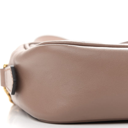 Gucci Calfskin Matelasse Mini GG Marmont Chain Shoulder Bag Porcelain Rose 8 of 9