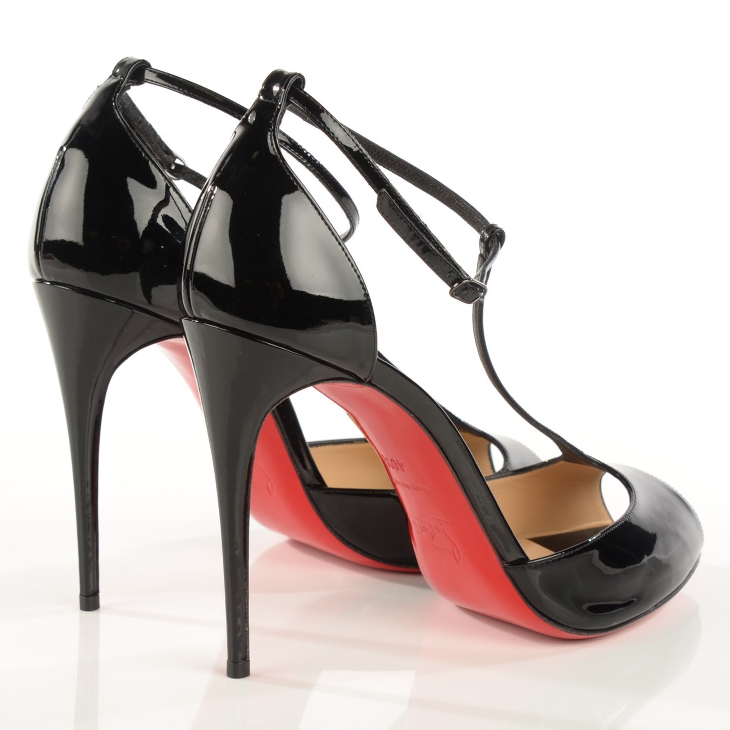 Patent Senora 100 Sandals 40.5 Black