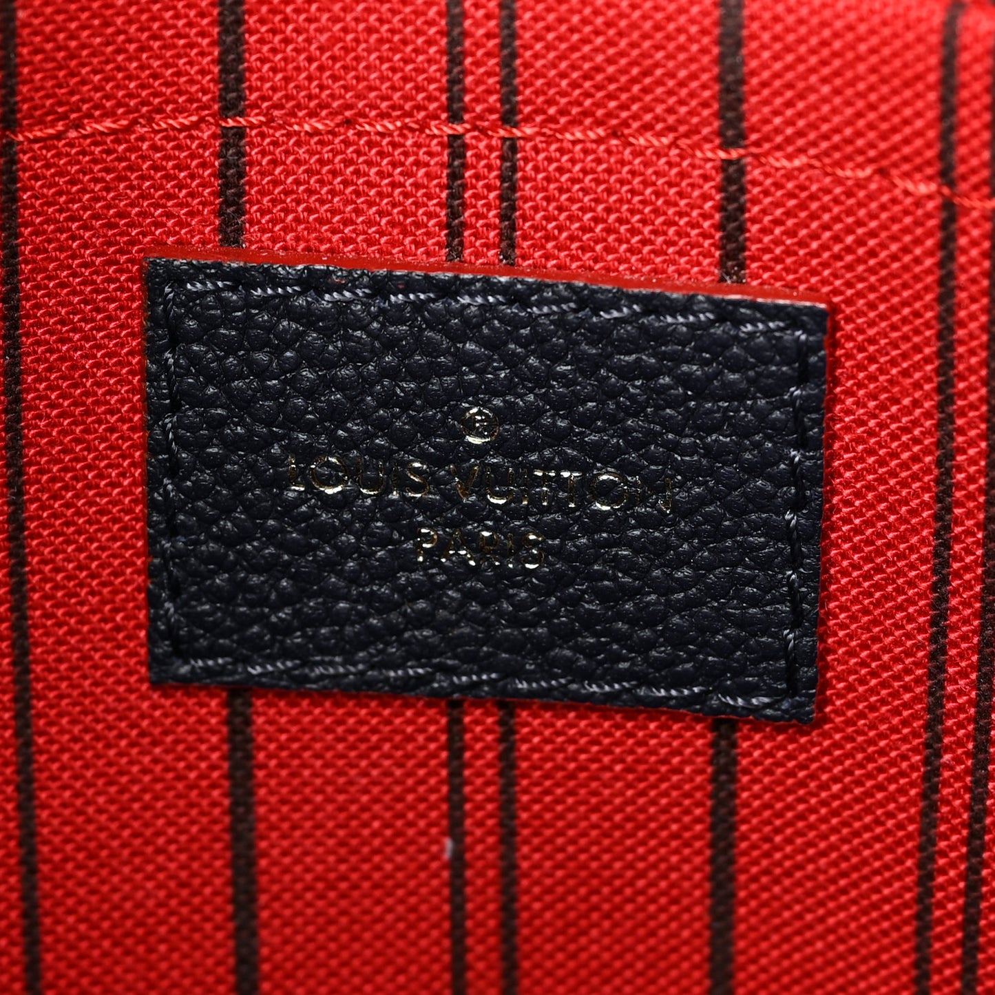 Empreinte Montaigne MM Marine Rouge