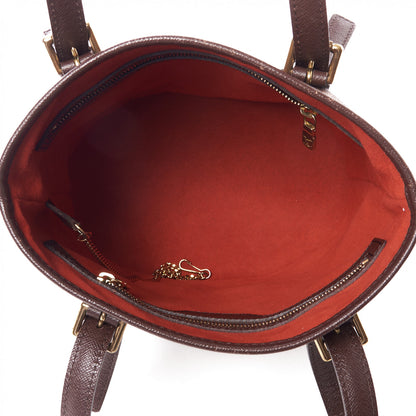 Louis Vuitton Damier Ebene Marais Bucket 23 7 of 8