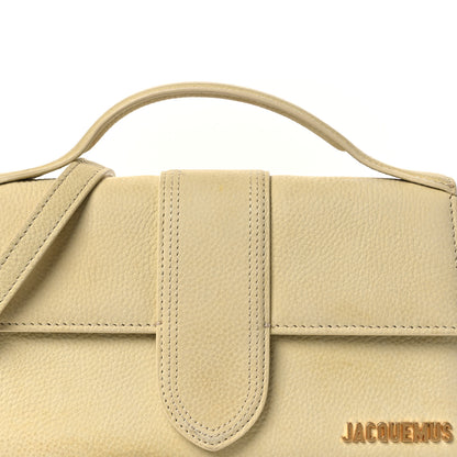 Jacquemus Grained Calfskin Le Grand Bambino Light Yellow 7 of 15