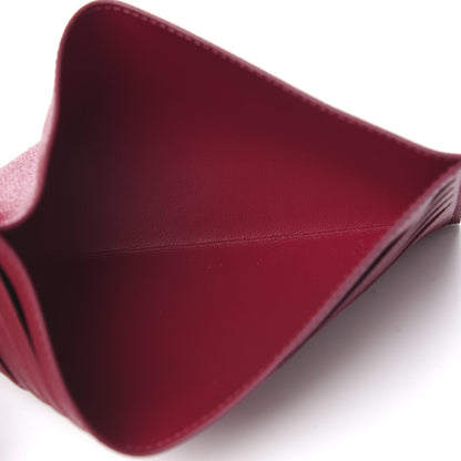 Louis Vuitton Calfskin Felicie Card Holder Insert Fuchsia 4 of 6