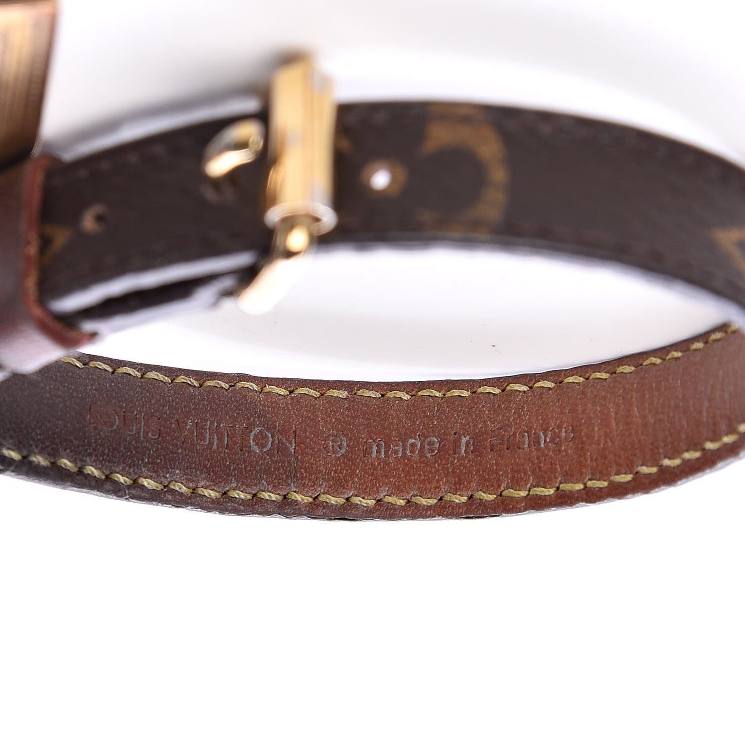 Louis Vuitton Monogram Baxter Dog Collar PM 5 of 13