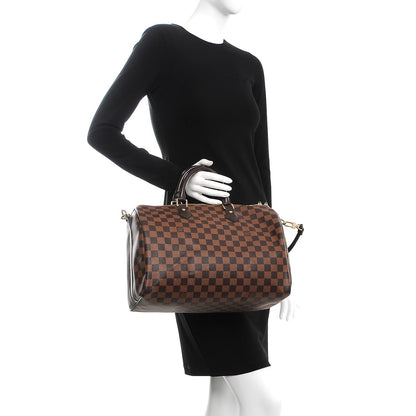 Louis Vuitton Damier Ebene Speedy Bandouliere 35 3 of 11