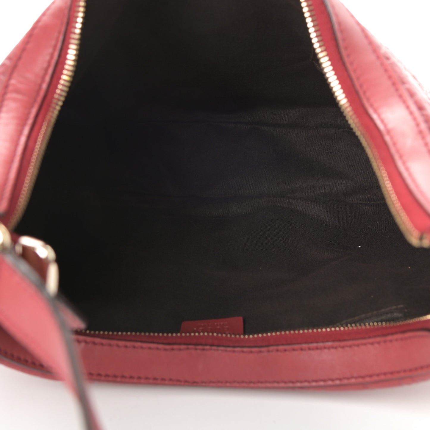 Guccissima Small Charmy Hobo Red