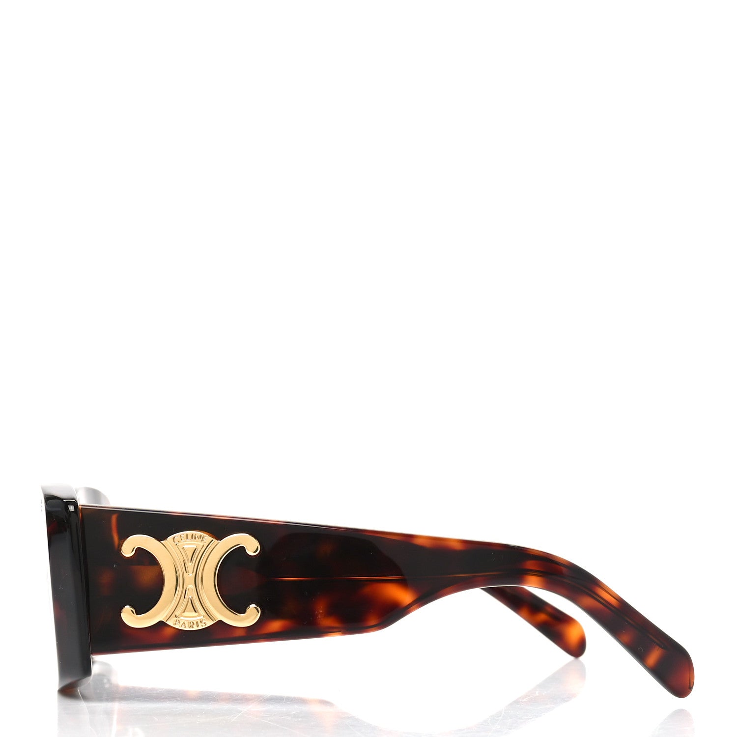 Celine Acetate Triomphe XL 01 Sunglasses CL40282U Tortoise 3 of 7