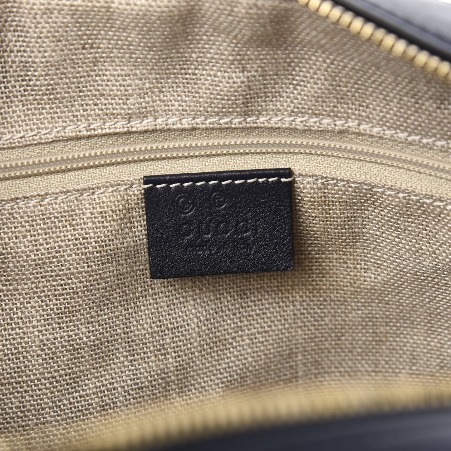 Microguccissima Medium Crossbody Bag Blue