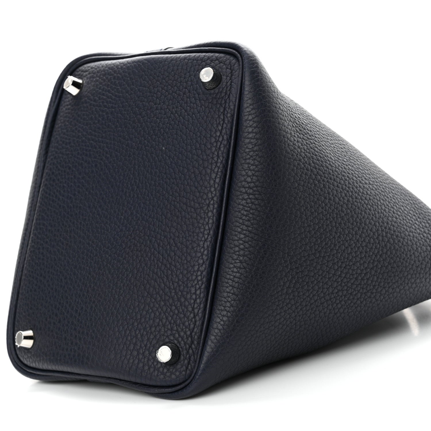 Hermes Taurillon Clemence Picotin Lock 18 PM Bleu Nuit 10 of 12