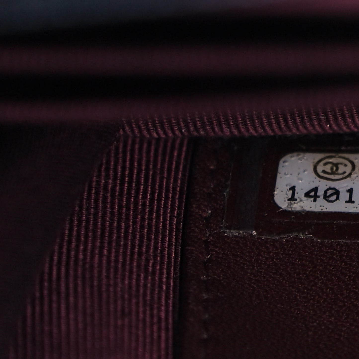 Lambskin Quilted Wallet On Chain WOC Black