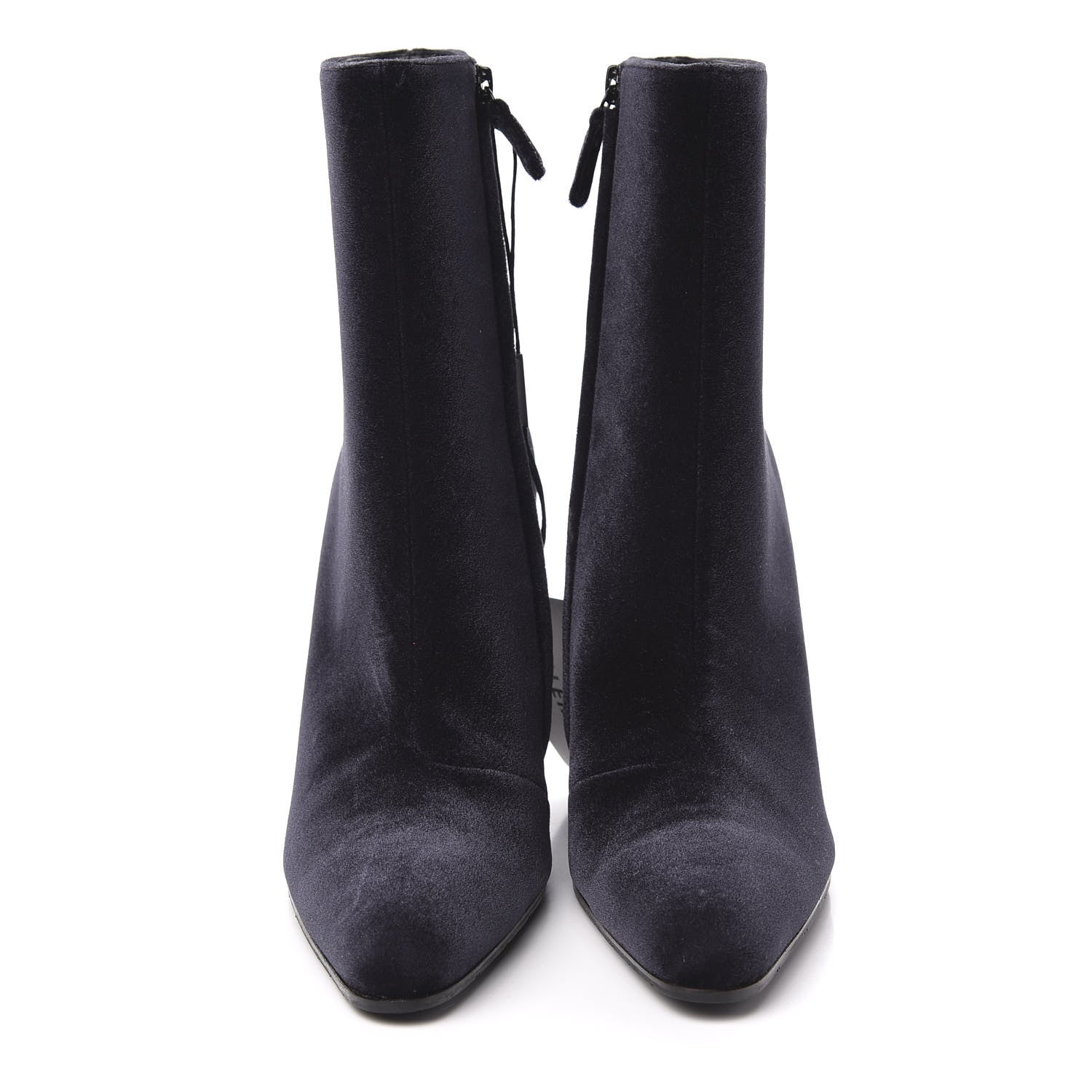 Balenciaga Smooth Velvet Ankle Boots 39 Black 2 of 10