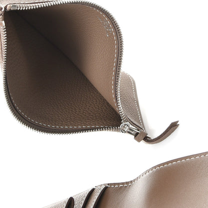 Hermes Togo Dogon Duo Wallet Etoupe 8 of 10