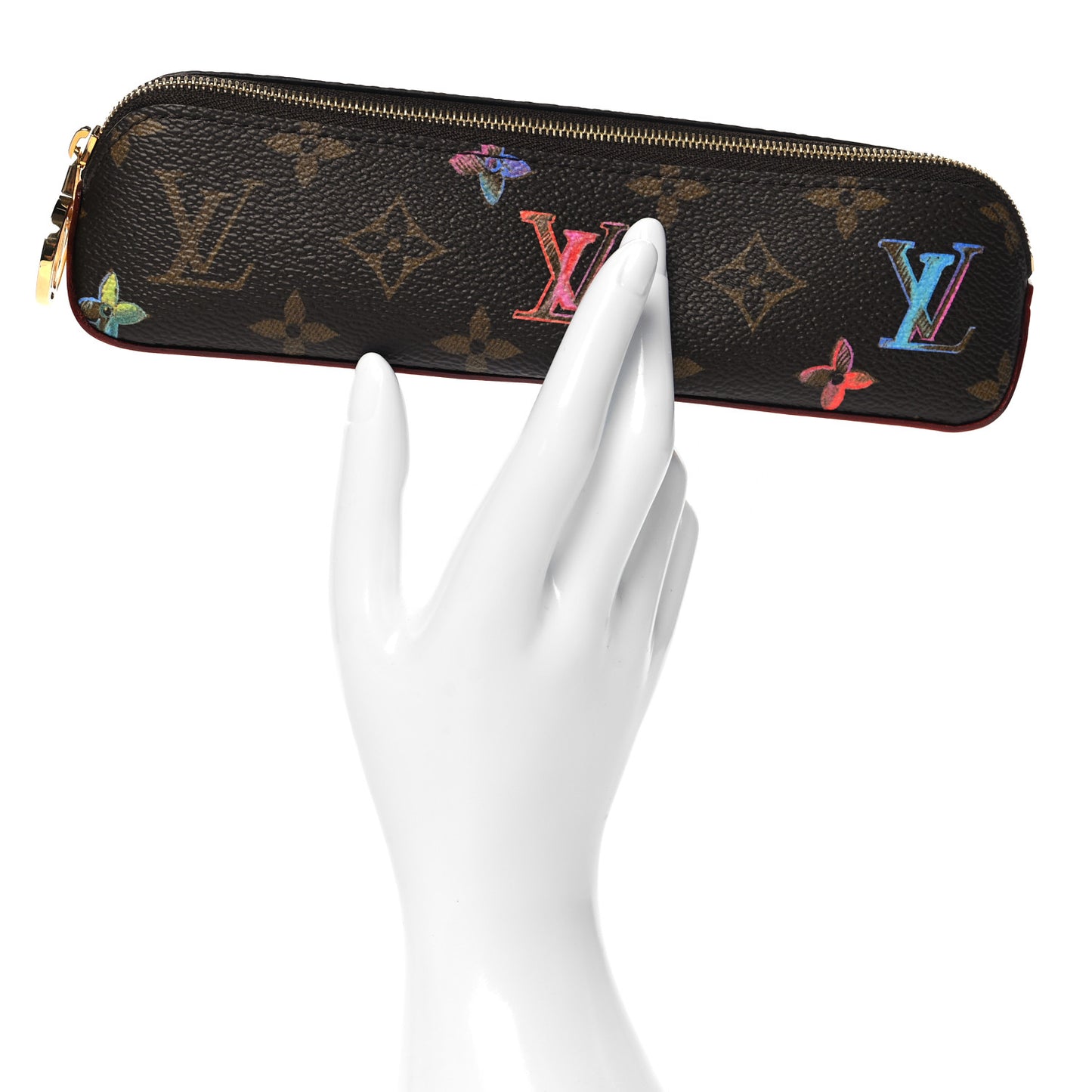 Monogram Art And Craft Elizabeth Pencil Pouch Multicolor