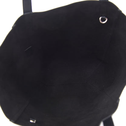 Givenchy Calfskin Logo Print Stargate Shopper Tote Black 6 of 12