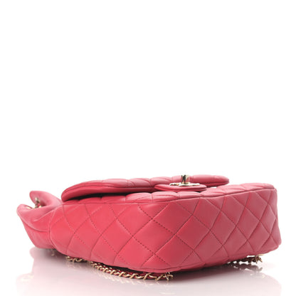Chanel Lambskin Quilted Large In Seoul Backpack Red 3 of 8