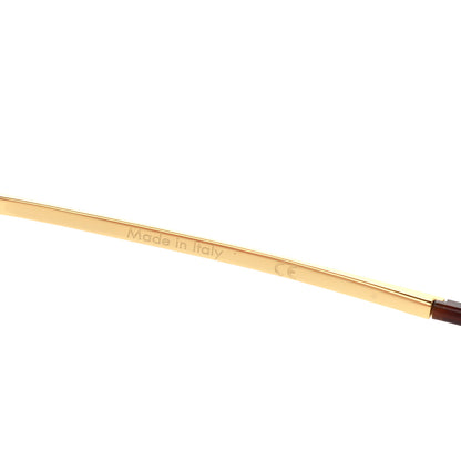 Louis Vuitton Grease Mask Sunglasses Z1469U Gold 7 of 10