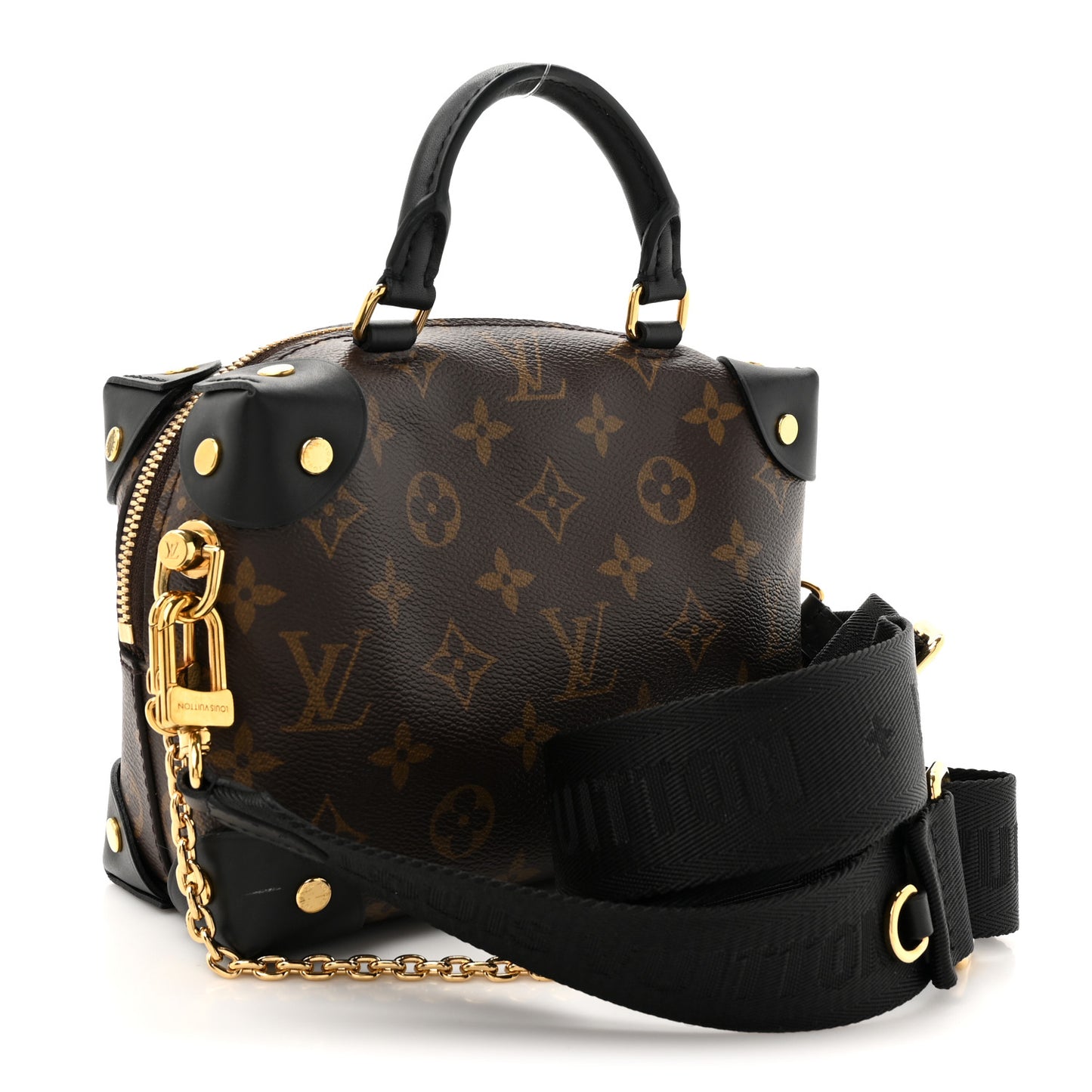 Monogram Petite Malle Souple Black