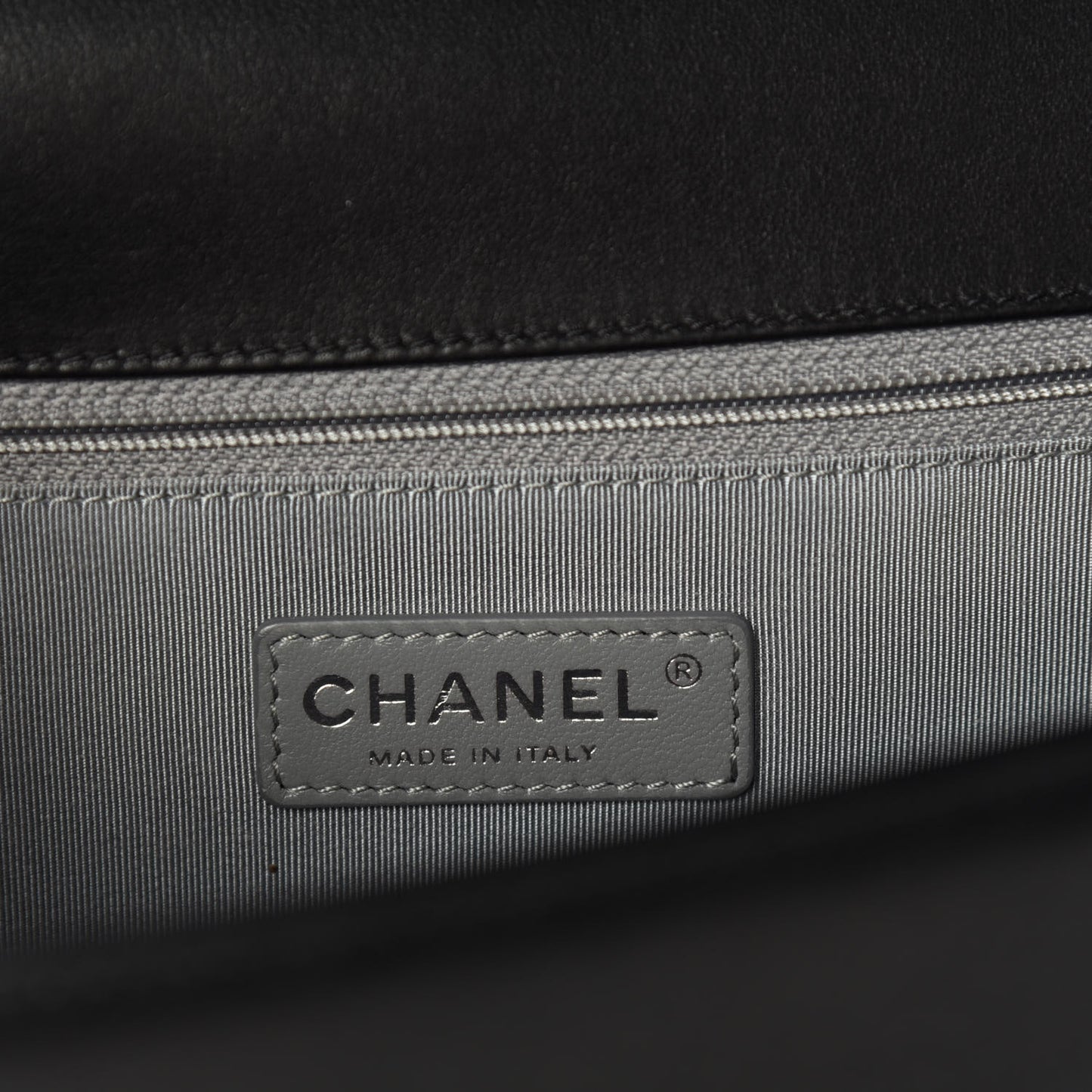 Calfskin Quilted New Medium Boy Flap Black