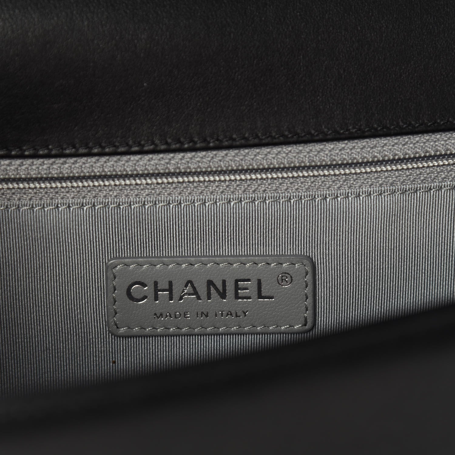 Chanel Calfskin Quilted New Medium Boy Flap Black 9 of 11