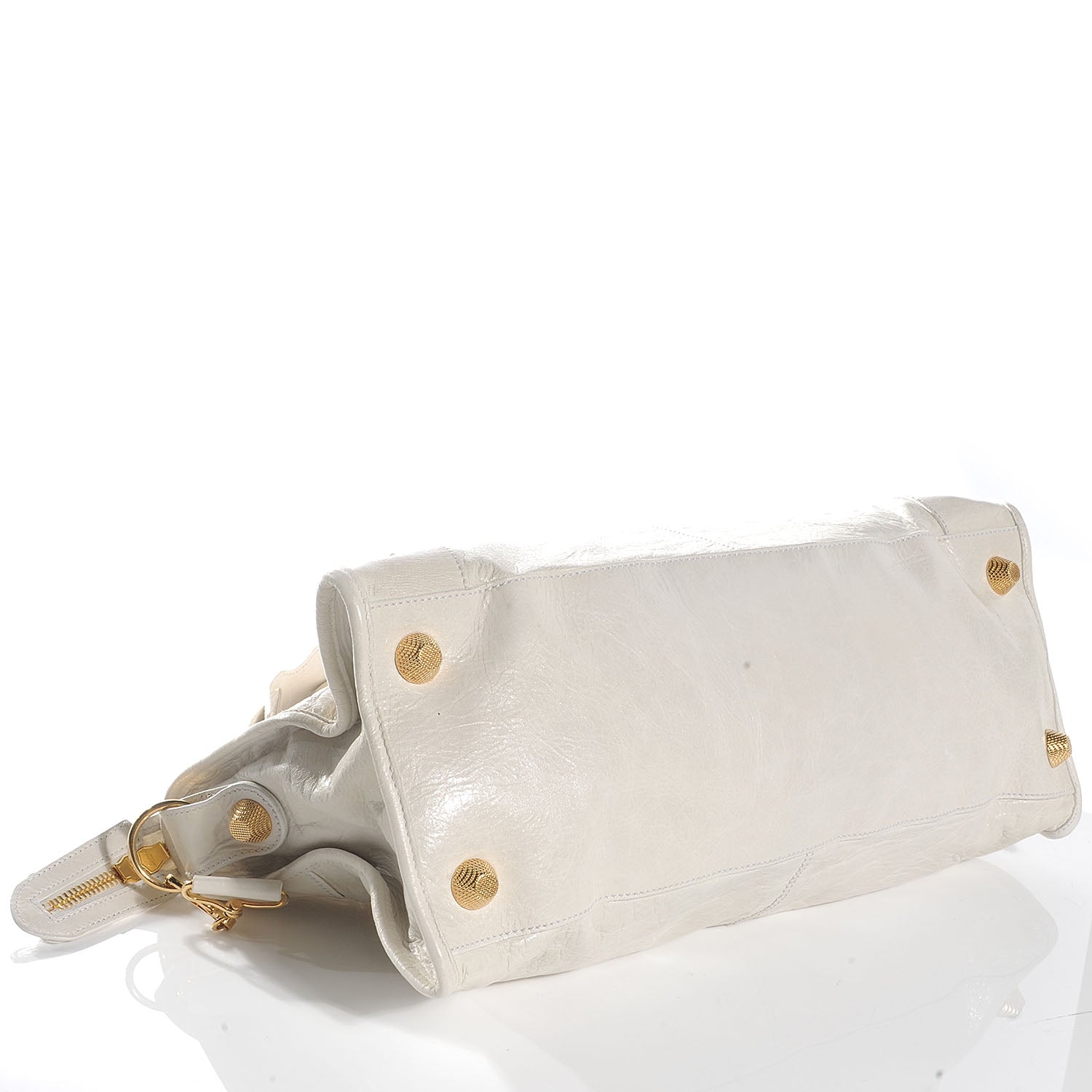 Balenciaga Agneau Giant 21 Gold Hardware Part Time White 4 of 8