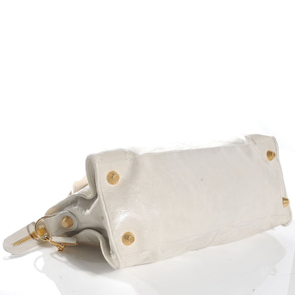 Balenciaga Agneau Giant 21 Gold Hardware Part Time White 4 of 8