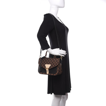 Louis Vuitton Damier Ebene Beaumarchais Black 2 of 9