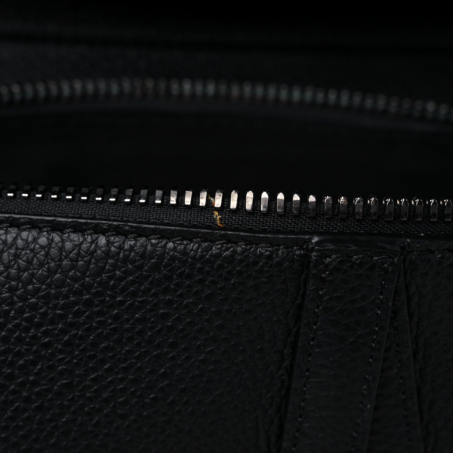 Christian Dior X SHAWN STUSSY Grained Calfskin Saddle Bag Black 9 of 9