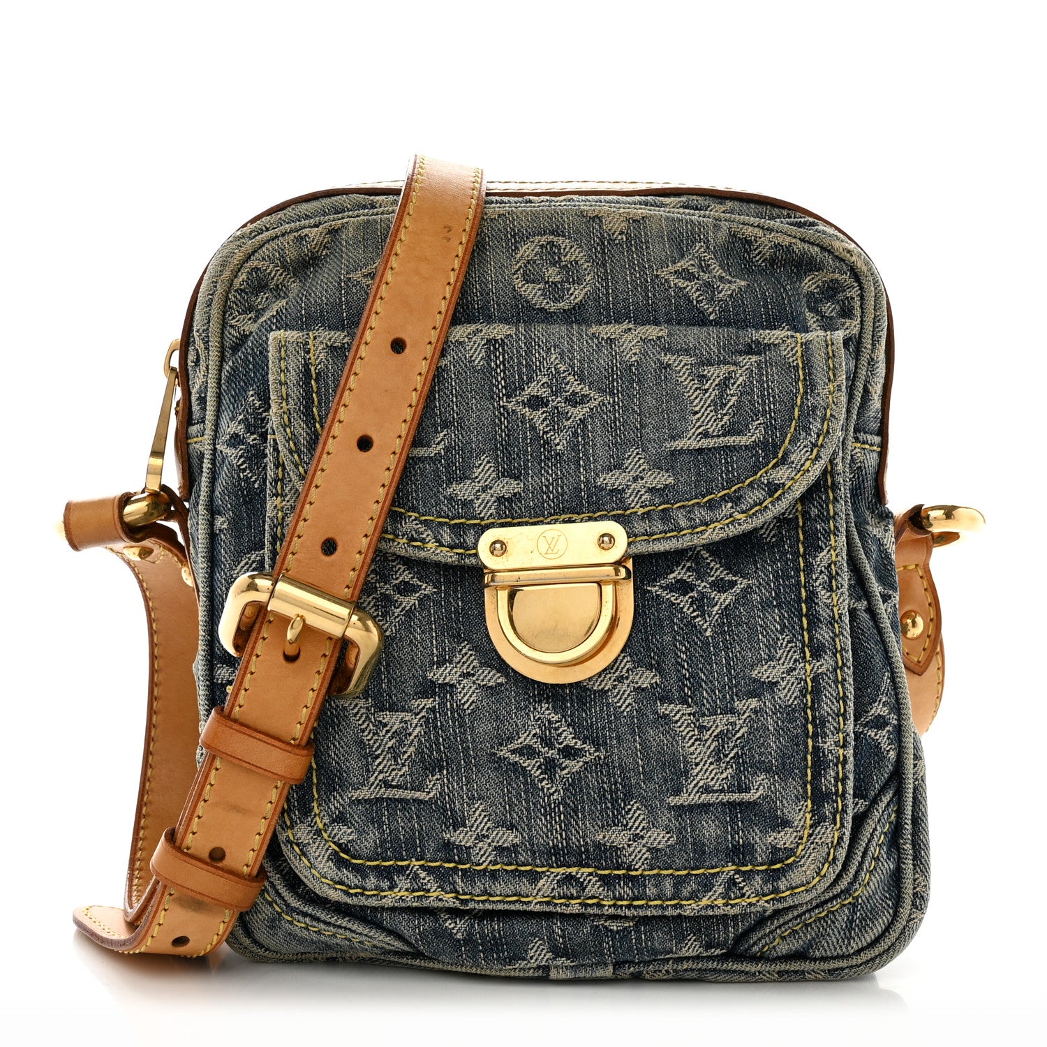 Louis Vuitton Monogram Denim Danube Blue 1 of 16