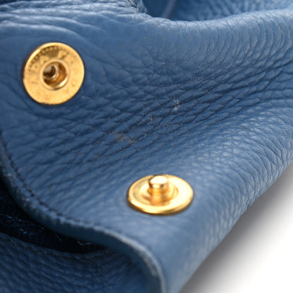 Prada Vitello Daino Tote Cobalto 10 of 16