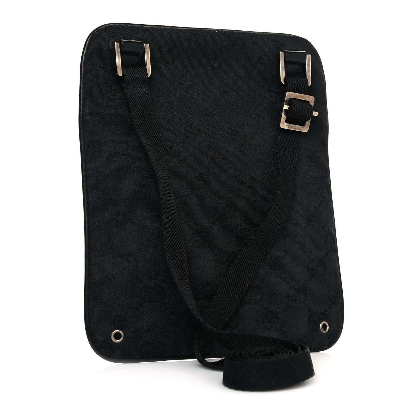 Monogram Small Messenger Black