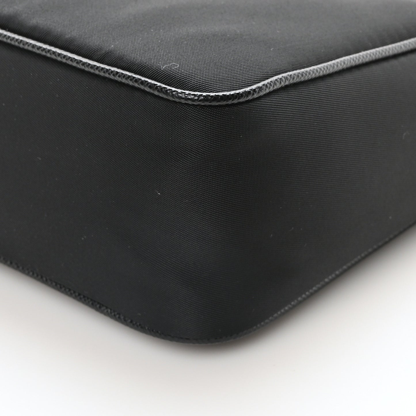 Tessuto Nylon Saffiano Mini Re-Edition 2005 Bag Black