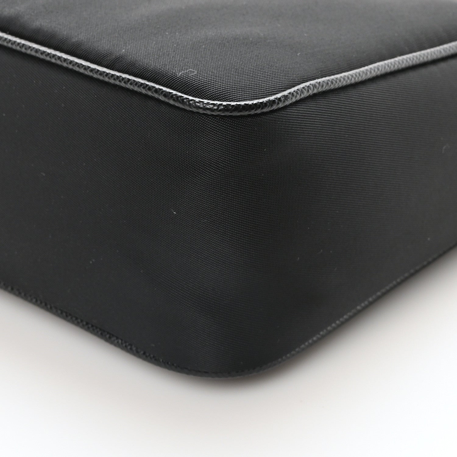 Prada Tessuto Nylon Saffiano Mini Re-Edition 2005 Bag Black 10 of 10