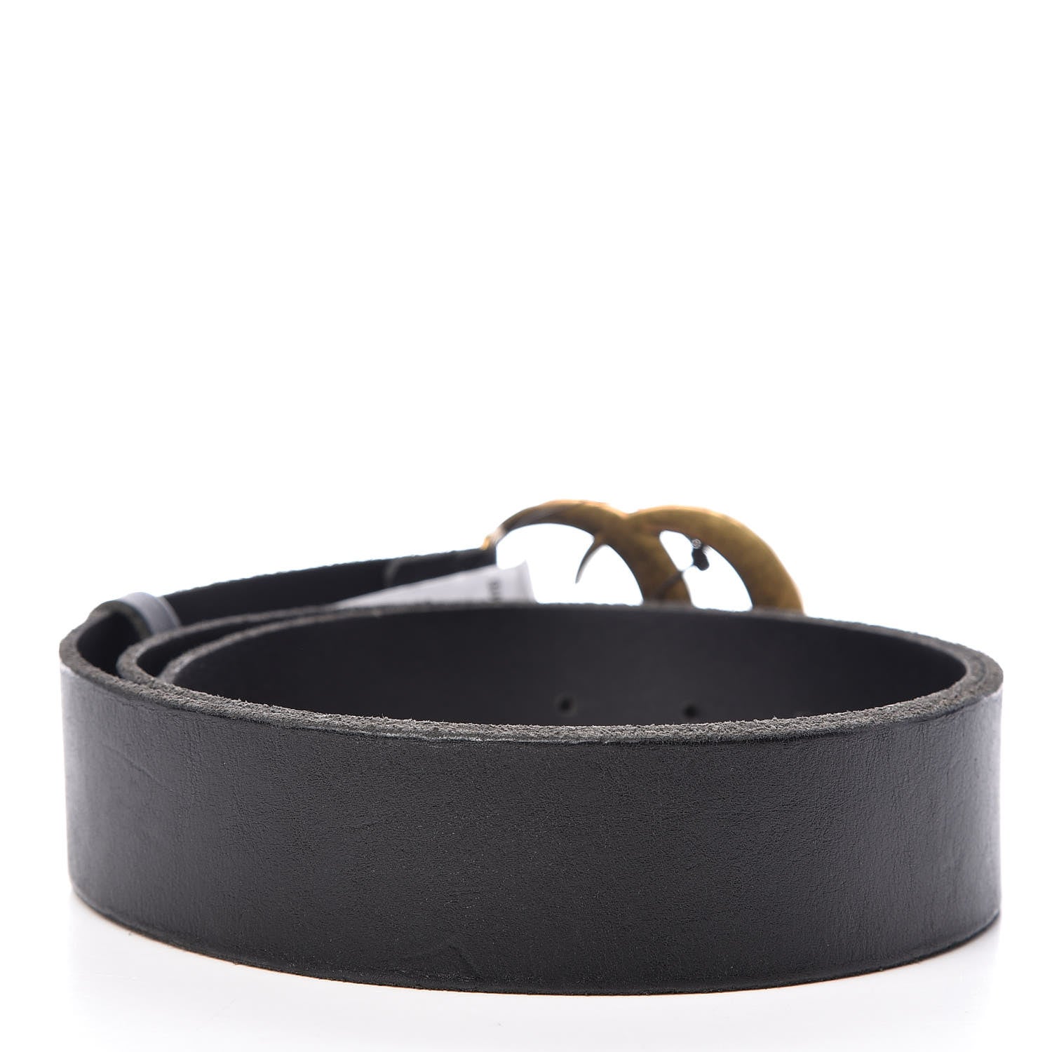 Gucci Calfskin Crystal Double G Belt 95 38 Black Multicolor 3 of 6