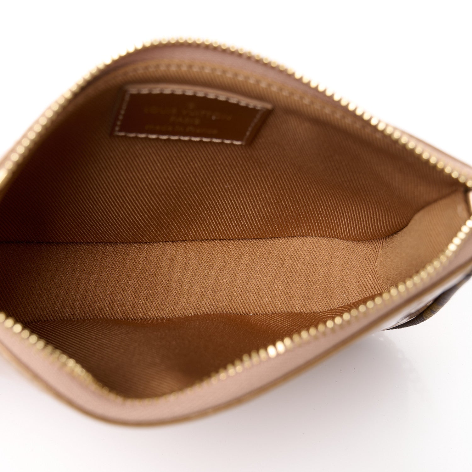 Louis Vuitton Metallic Vernis Mini Pochette Accessories Rose Gold 5 of 10