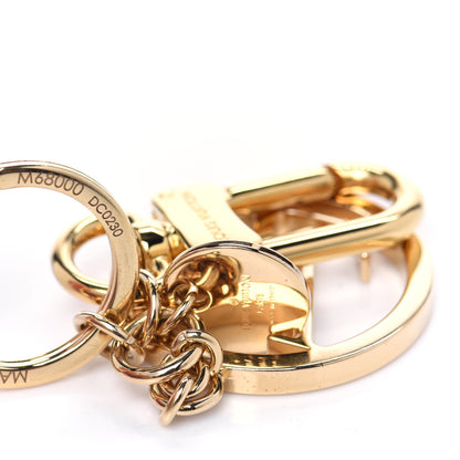 Louis Vuitton LV Circle Bag Charm Key Holder Gold 3 of 3