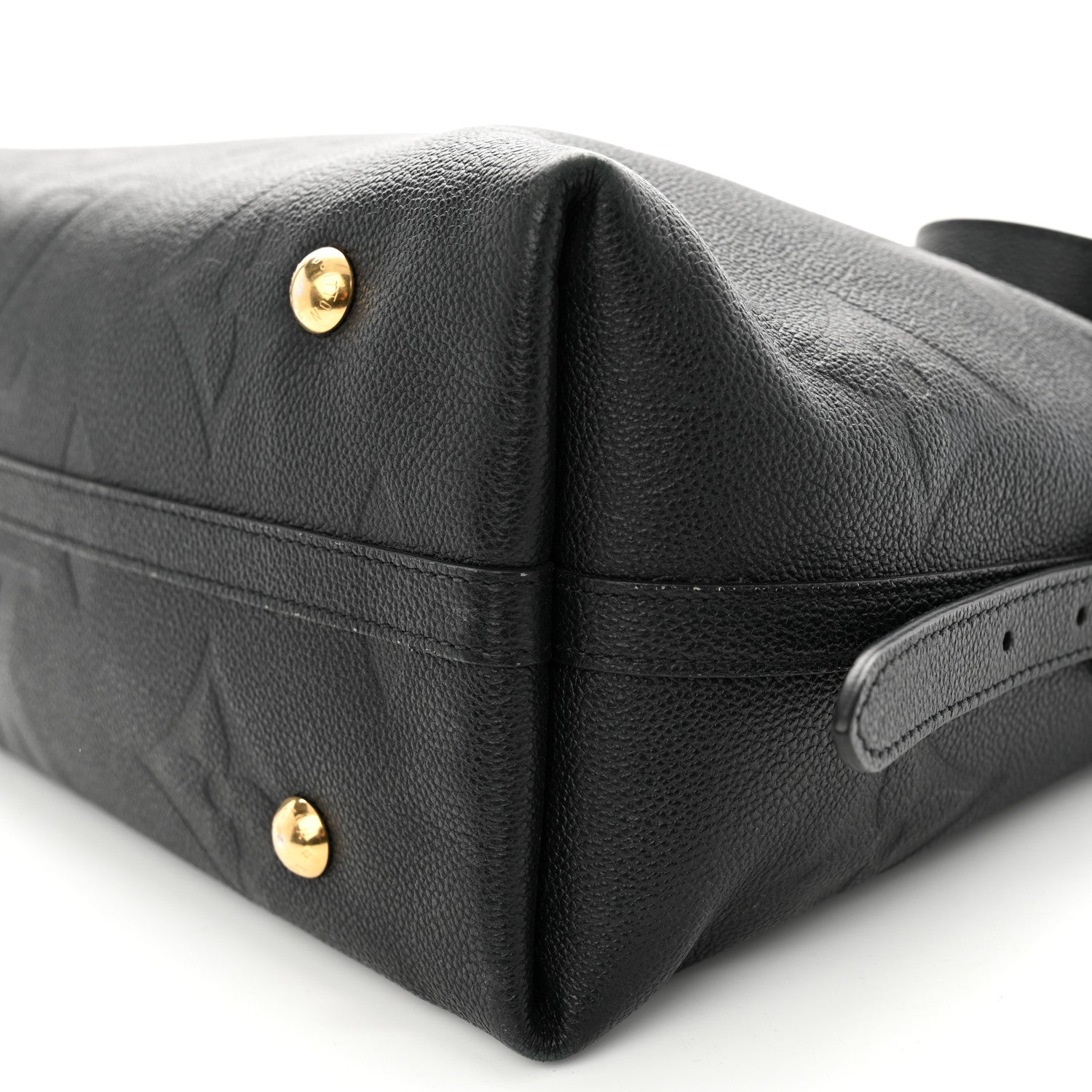 Louis Vuitton Empreinte Monogram Giant Carryall MM Black 9 of 11