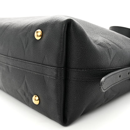 Louis Vuitton Empreinte Monogram Giant Carryall MM Black 9 of 11